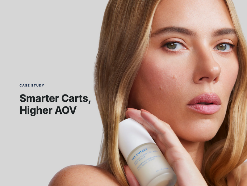 How The Outset Used Personalized Cart Upsells to Drive Higher-Value Orders