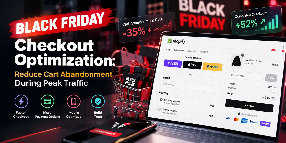 Black Friday Checkout Optimization: Reduce Cart Abandonment During Peak Traffic