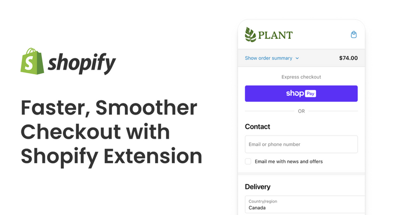 Unlock a Faster, Smoother Checkout with Shopify Extensions and Single-Page Design
